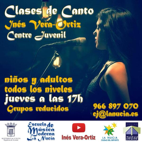 Abiertas las inscirpciones para las “Clases de Canto” en el Centre Juvenil 