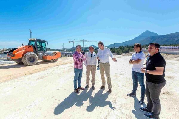 La ATP y David Ferrer supervisan las obras  de la Academia de Tenis  de La Nucía