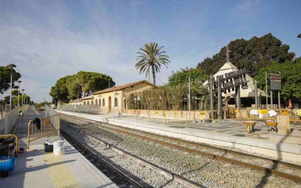 El 6 de octubre volverá a abrirse al público el apeadero del TRAM en l’Alfàs del Pi