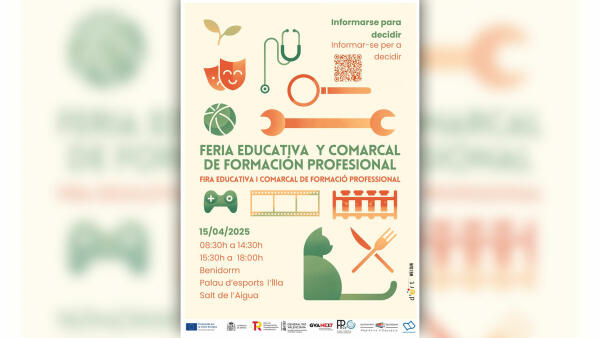La Feria Educativa vuelve al Palau para orientar a los estudiantes de 4º de ESO y FP de Benidorm y la comarca sobre su futuro formativo y laboral 