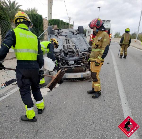 ACCIDENTE DE TRAFICO EN BENIDORM