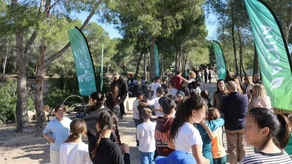 El parque de El Moralet suma cerca de 2.500 nuevos &aacute;rboles en lo que va de a&ntilde;o 