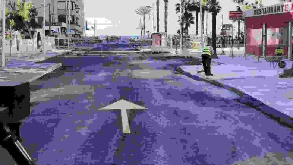 Abren a la circulación la avenida Marina Baixa de La Cala de Finestrat en sentido bajada hacia la playa