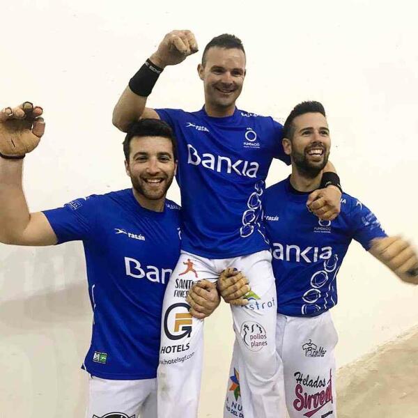 Santi de Finestrat disputa este domingo la gran final d'escala i corda de la lliga Bankia