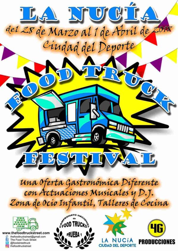 La Nuc&iacute;a Sport Xperience contar&aacute;  con el &ldquo;Festival Nacional de Food Trucks&rdquo;
