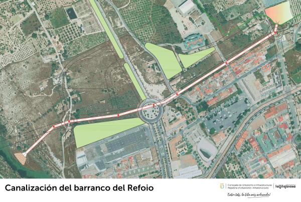 El Ayuntamiento de Villajoyosa licita las obras del colector del Refoio por 4,6 millones de euros para eliminar el riesgo de inundaciones