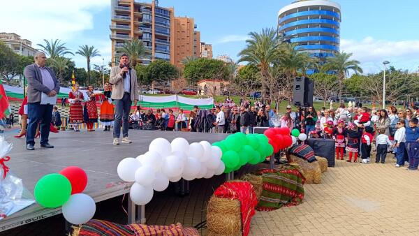 D&iacute;a Nacional de Bulgaria en la Cala de Villajoyosa