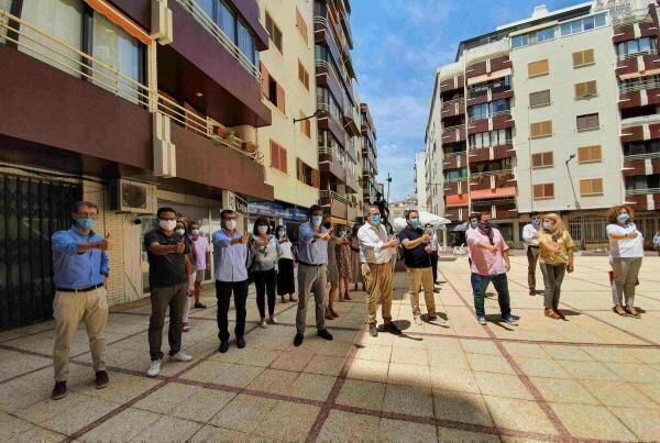 Carlos Maz&oacute;n se re&uacute;ne con militantes del PP de Benidorm en su campa&ntilde;a para presidir el partido en la provincia 