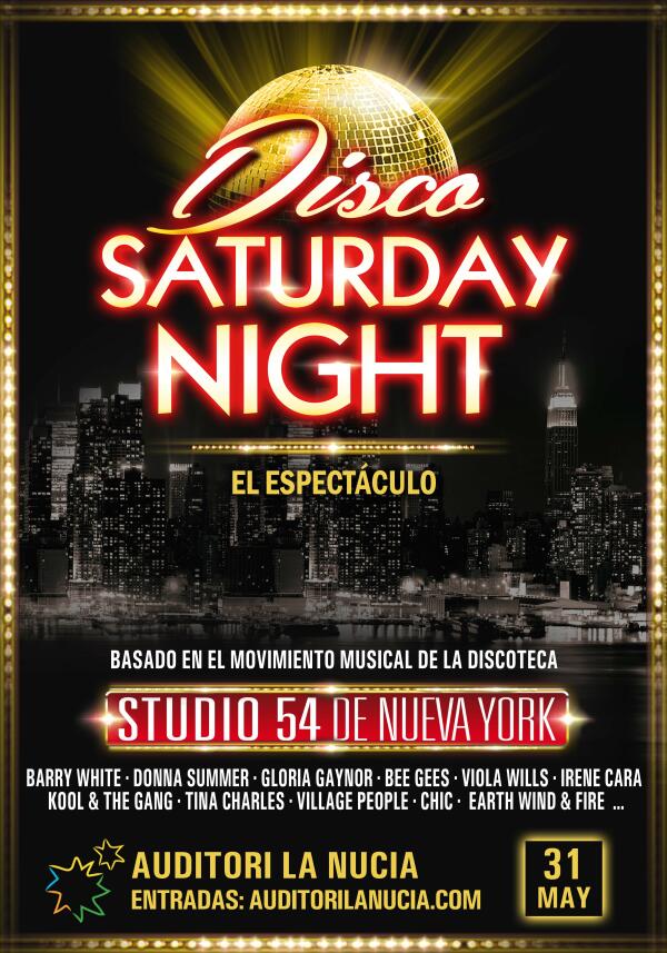 “Saturday Night Disco” vuelve a l’Auditori con una renovada producción