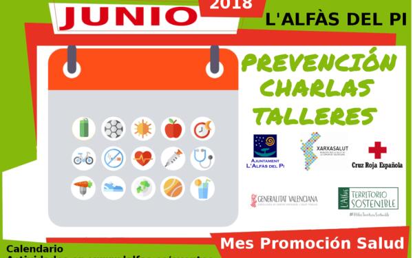 La concejal&iacute;a de Sanidad de l&rsquo;Alf&agrave;s lanza en junio el Mes de Promoci&oacute;n de la Salud 