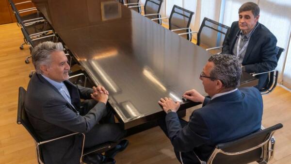  Toni Pérez mantiene un encuentro con el presidente de Microsoft España 