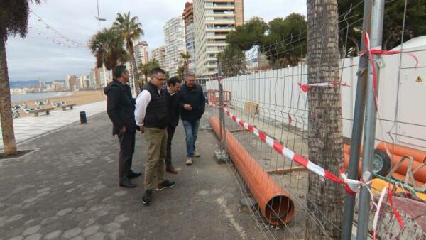 Benidorm finaliza la obra de la avenida de Madrid para terminar con los vertidos y malos olores