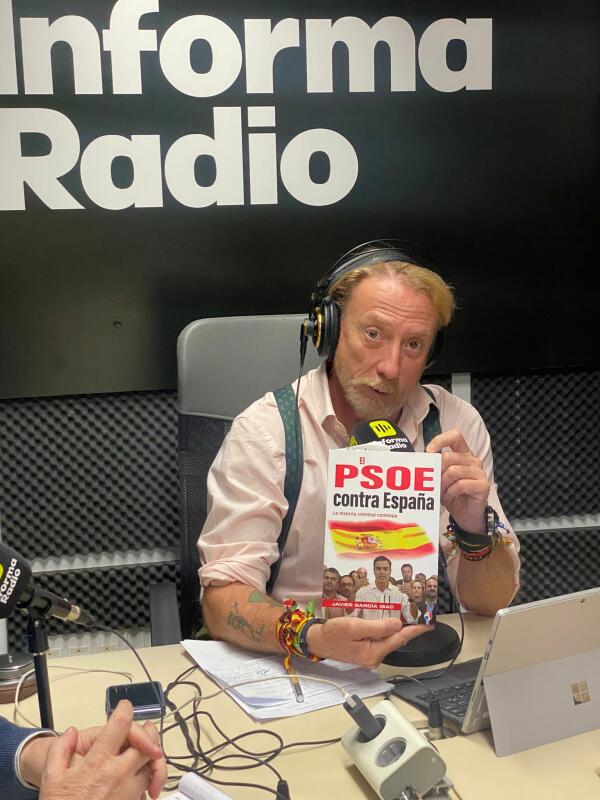 Javier García Isac : “”El PSOE contra España” es un libro de obligada lectura para quienes todavía creen en Pedro Sánchez”