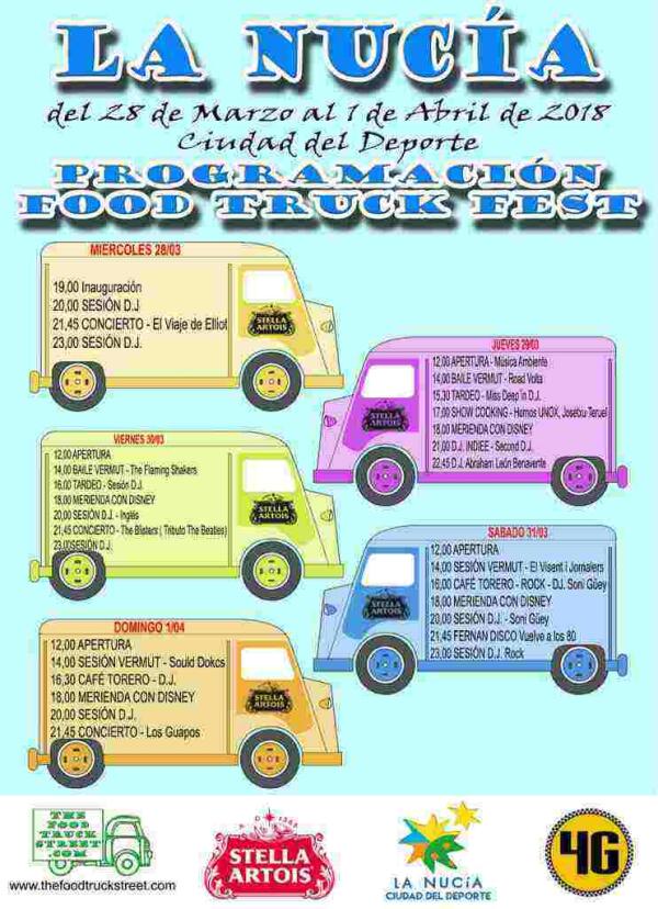 La Nuc&iacute;a &middot; El &ldquo;Festival Nacional de Food Trucks&rdquo; arranca m&uacute;sica en directo y &ldquo;selecta gastronom&iacute;a&rdquo; 