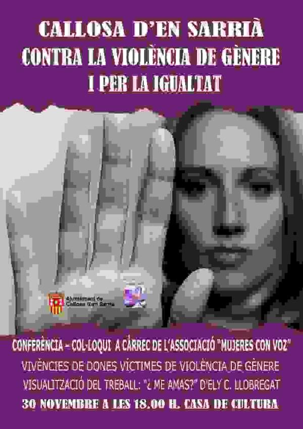 Callosa &middot; La violencia de g&eacute;nero contada en primera persona por &lsquo;Mujeres con Voz&rsquo;