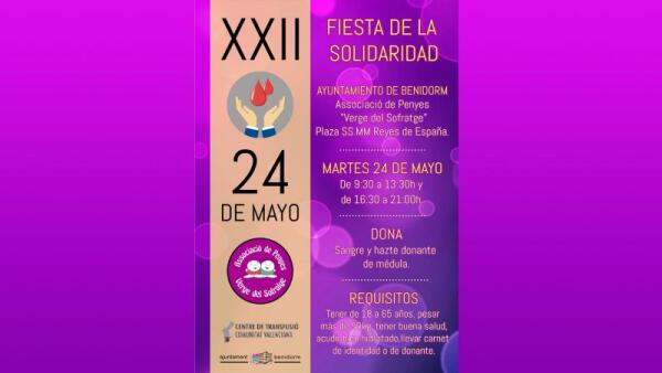 L’Associació de Penyes organiza una nueva edición de la ‘Fiesta de la Solidaridad’, jornada de donación de sangre