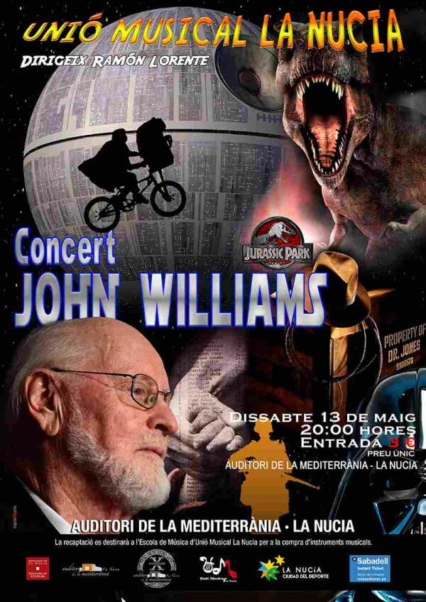 La Uni&oacute; Musical interpretar&aacute; las bandas sonoras de John Williams 
