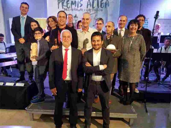 Joan-Llu&iacute;s Moreno, Ivan Carbonell y Alberto Miralles ganan los primeros Premis Altea de Literatura i Investigaci&oacute;