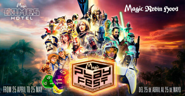 Magic World Resort acoge por primera vez el Magic Play Fest, el gran evento nacional de gaming y anime de Magic Hotels & Resorts
