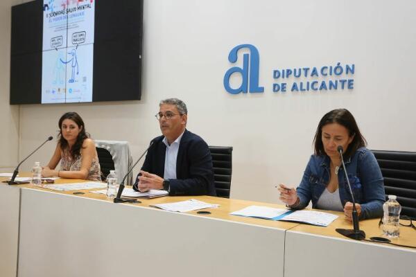 Las II Jornadas sobre Salud Mental de la Diputación se enfocan en el poder del lenguaje como herramienta de sensibilización 