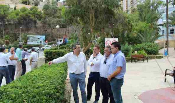 Benidorm &middot; Escena Urbana mejorar&aacute; la accesibilidad del parque de Tamarindos despu&eacute;s de las Fiestas Mayores Patronales