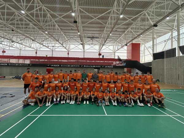 La Nuc&iacute;a acogi&oacute; el XIII Campus de la Federaci&oacute;n de B&aacute;dminton