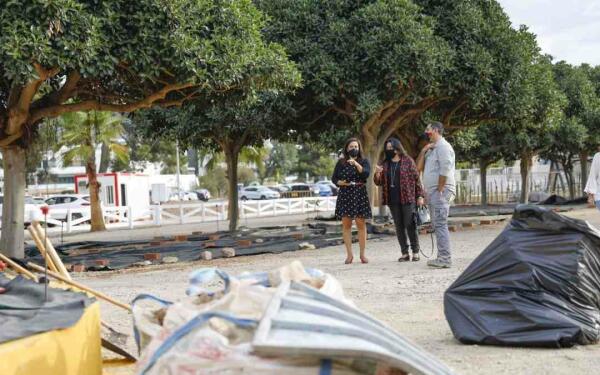 El taller de Empleo del Parc Sant Pere de l’Alfàs habilita un circuito de educación vial 