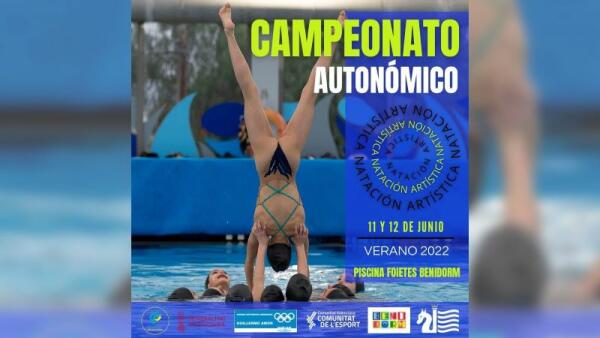 Benidorm, sede del Campeonato Autonómico de Verano de Natación Artística