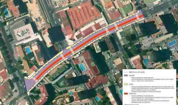Benidorm &middot; La Junta de Gobierno Local adjudica las obras de renovaci&oacute;n de la avenida Ametlla del Mar 