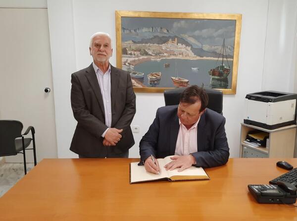 El Alcalde de Altea y el Secretario Autonómico de Emergencia Climática abordan la ejecución de destacados proyectos en el municipio