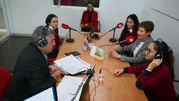 Aurea González, Blanca Barrera, Karine Dumont y Mar Buigues, Colegio Int. Lope de Vega, sobre proyecto  “Turismo de emociones”, (Video) 26/03/19