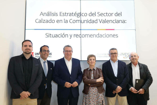 La Diputación, AVECAL y la UMH impulsan un análisis estratégico sobre el sector del calzado en la Comunitat Valenciana  