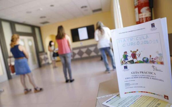 Educaci&oacute;n recuerda que hoy comienza el plazo de matr&iacute;cula telem&aacute;tica para Infantil y Primaria 