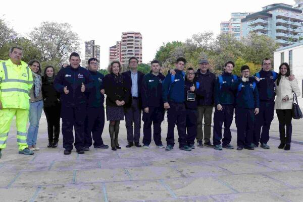  Los alumnos de BENIDORM INCLUSI&Oacute;n inician sus pr&aacute;cticas en empresas concesionarias 