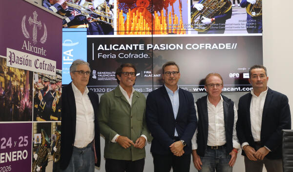 Fira Alacant celebrará en enero la primera edición de “Alicante Pasión Cofrade”