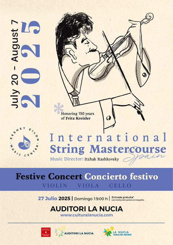 L’Auditori de La Nucía acoge este domingo el “Festive Concert” de música clásica