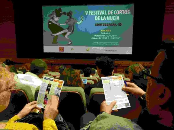 500 personas votaron en el V Festival de Cortos de La Nuc&iacute;a