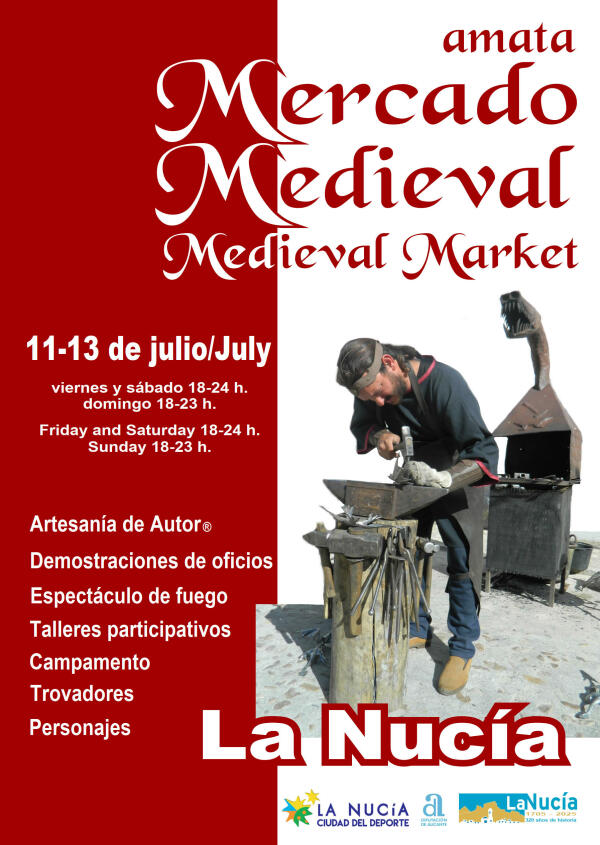 La Nucía regresa a la Edad Media con el XIX Mercado Medieval