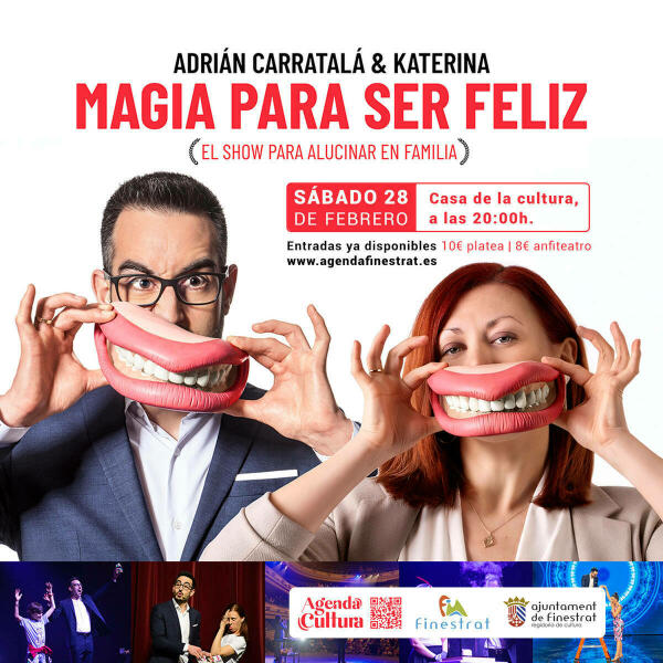 &ldquo;MAGIA PARA SER FELIZ&rdquo; CON ADRI&Aacute;N CARRATAL&Aacute; Y KATERINA MUZYCHUCK EN FINESTRAT 