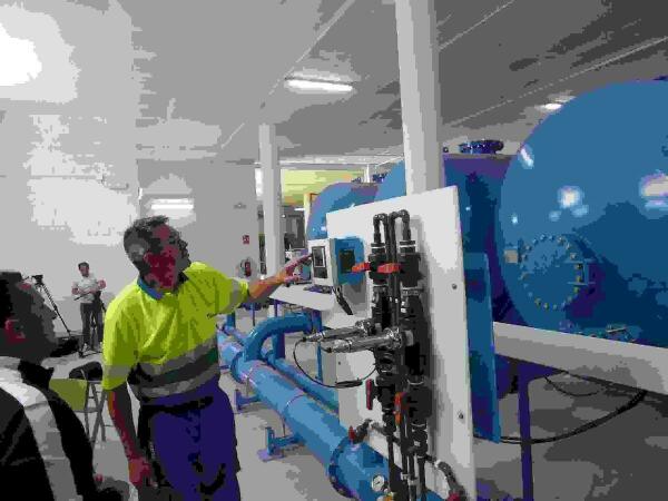 La Planta Potabilizadora de La Nuc&iacute;a comienza sus pruebas
