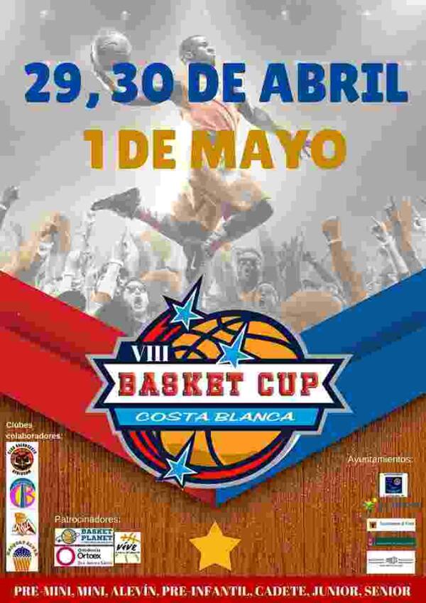 La VIII Costa Blanca Basket Cup se jugará en La Nucía