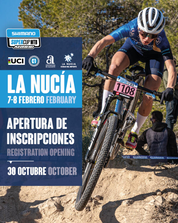 La Shimano Super Cup Massi La Nucía 2026 abre inscripciones este jueves