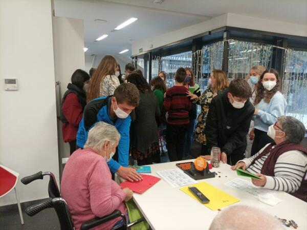 La Navidad llega al Centro de Día con las “Tarjetas del Instituto”