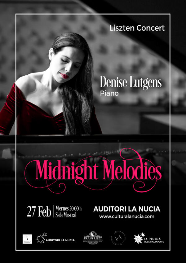 Concierto de la pianista Denise Lutgens ma&ntilde;ana en l&rsquo;Auditori