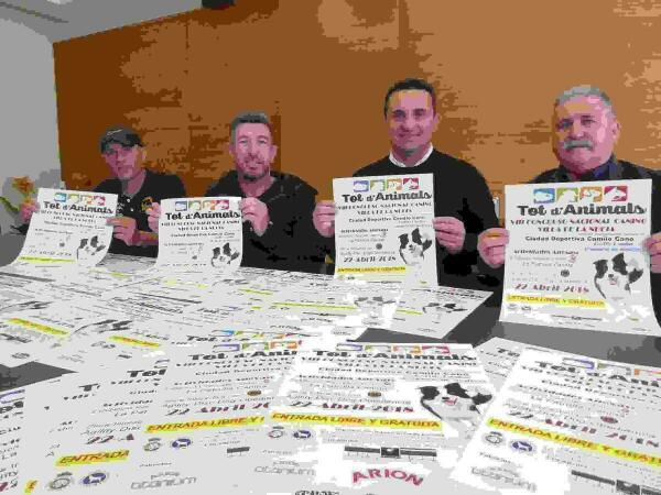 El VIII Concurso Nacional Canino de La Nuc&iacute;a  se celebra el domingo 22 de abril  	
