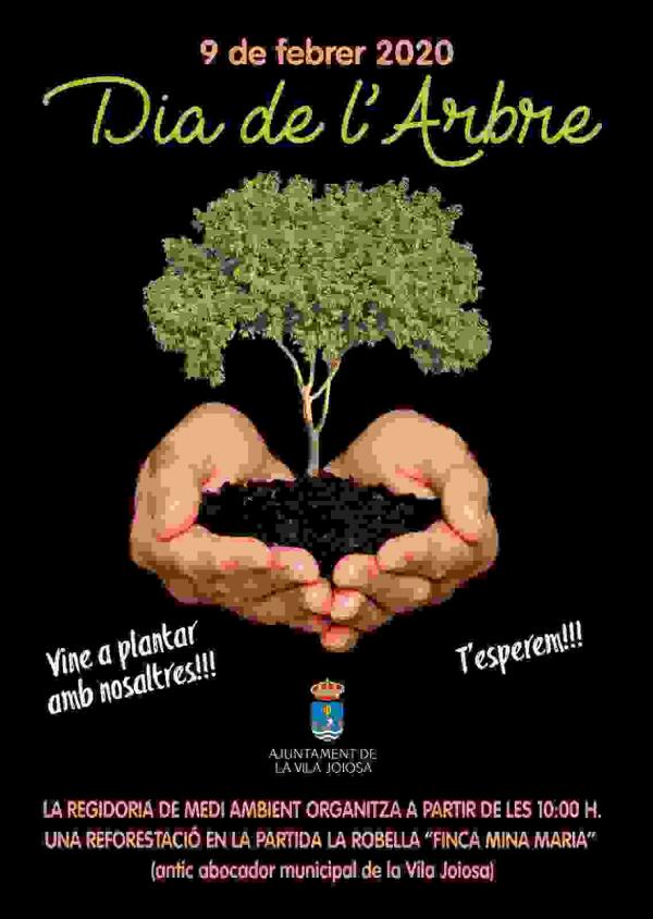 La Vila Joiosa plantará 350 árboles en la partida la Robella para conmemorar el Día del Árbol 