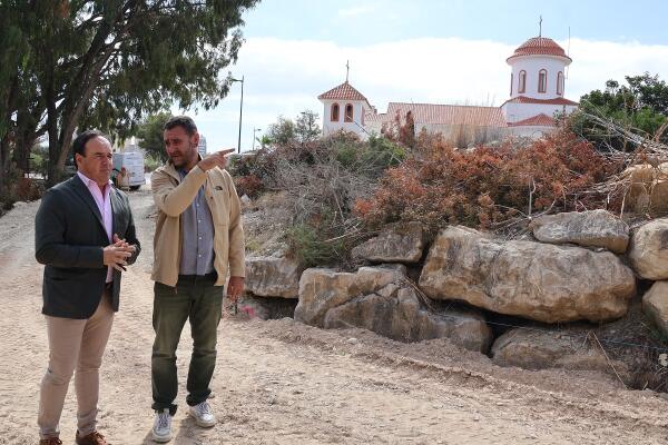 EN MARCHA LAS OBRAS DE LA VÍA VERDE PARA PEATONES Y CICLISTAS QUE CONECTARÁ LA CALA DE FINESTRAT CON EL BULEVAR COMERCIAL