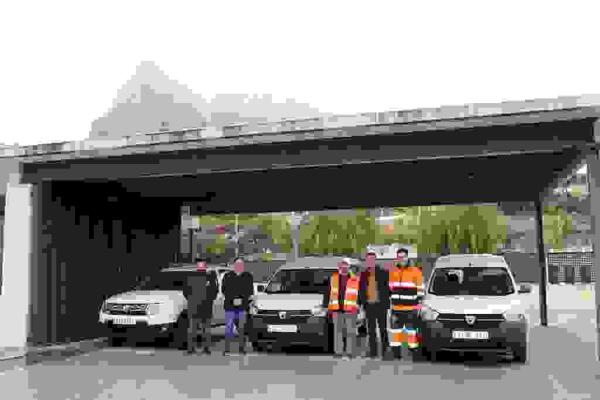 Finestrat renueva la flota de veh&iacute;culos municipales de Servicios T&eacute;cnicos y Urbanismo