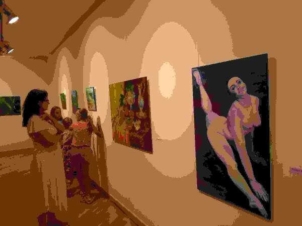 Exposición Colectiva de la “Escuela de Arte” en l’Auditori de La Nucía