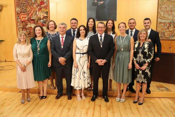 Benidorm // El alcalde hace público el reparto de concejalías entre los trece miembros del equipo de gobierno 